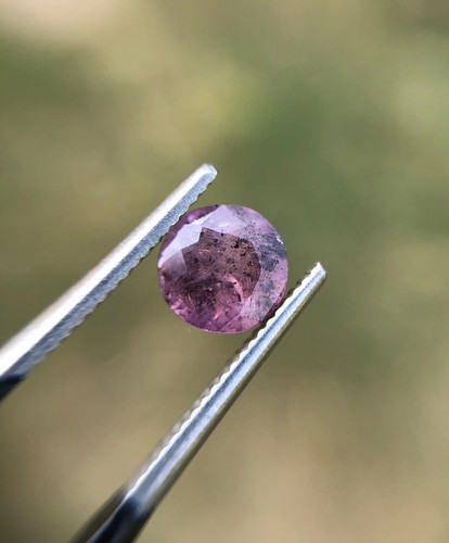 1.00 Ct Natural Pink Sapphire Corundum Beautiful Round Cut from Afghanistan - Picture 11 of 13