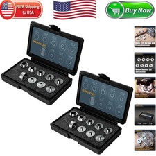 10-Piece Router Bushing Guide Set for Precisi...