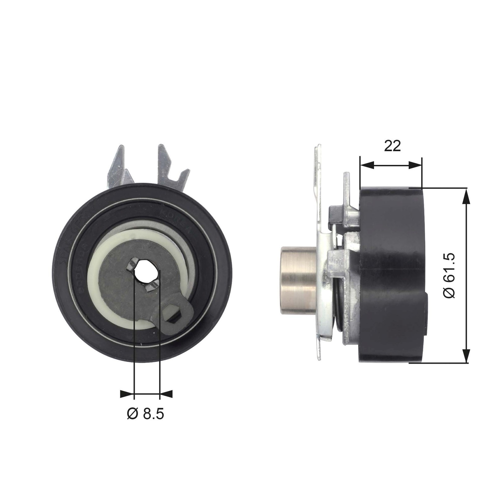 4x ✅Fits GATES T43061 TIMING BELT PULLEY ⭐UK Seller⭐ - Image 2