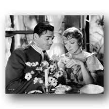 Clark Gable, Helen Hayes Photo 8x10 1930s MGM Film Scene Tea Leaves Reading