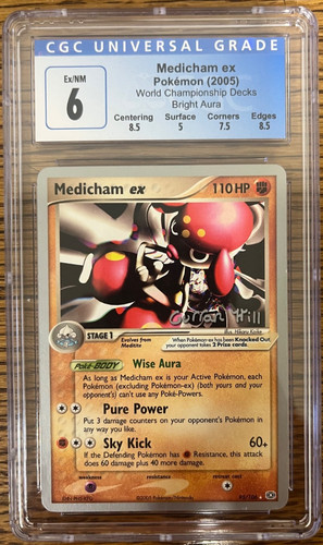 Medicham ex graded CGC 6 for sale on eBay