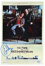 Mickey Rourke Eric Roberts Signed The Pope of Greenwich Village 12x18 Poster BAS