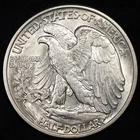1917 P Walking Liberty Half Dollar in XF Details Condition
