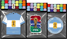 Fifa World Cup 2026 3 Pack Car Air Freshener 3pcs New Car Black Ice