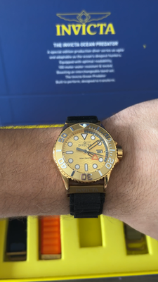 Invicta Ocean Predator 5 Interchangeable Straps Grand Diver 44mm
