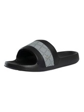 Lacoste Men's Serve HYB 126 4 CMA Sliders, Black