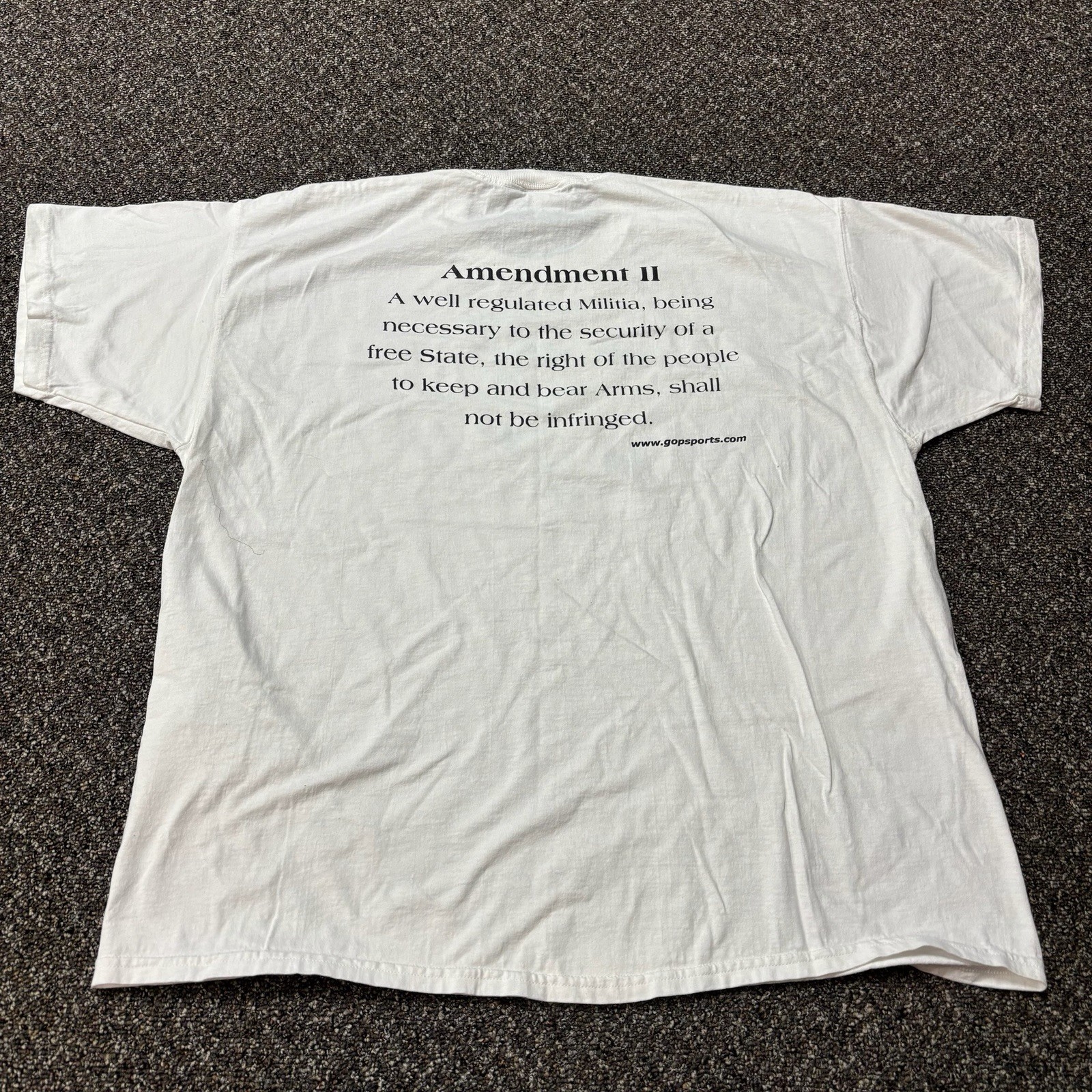 Vintage 2000s Second Amendment 2nd Gun Shirt Free… - image 3