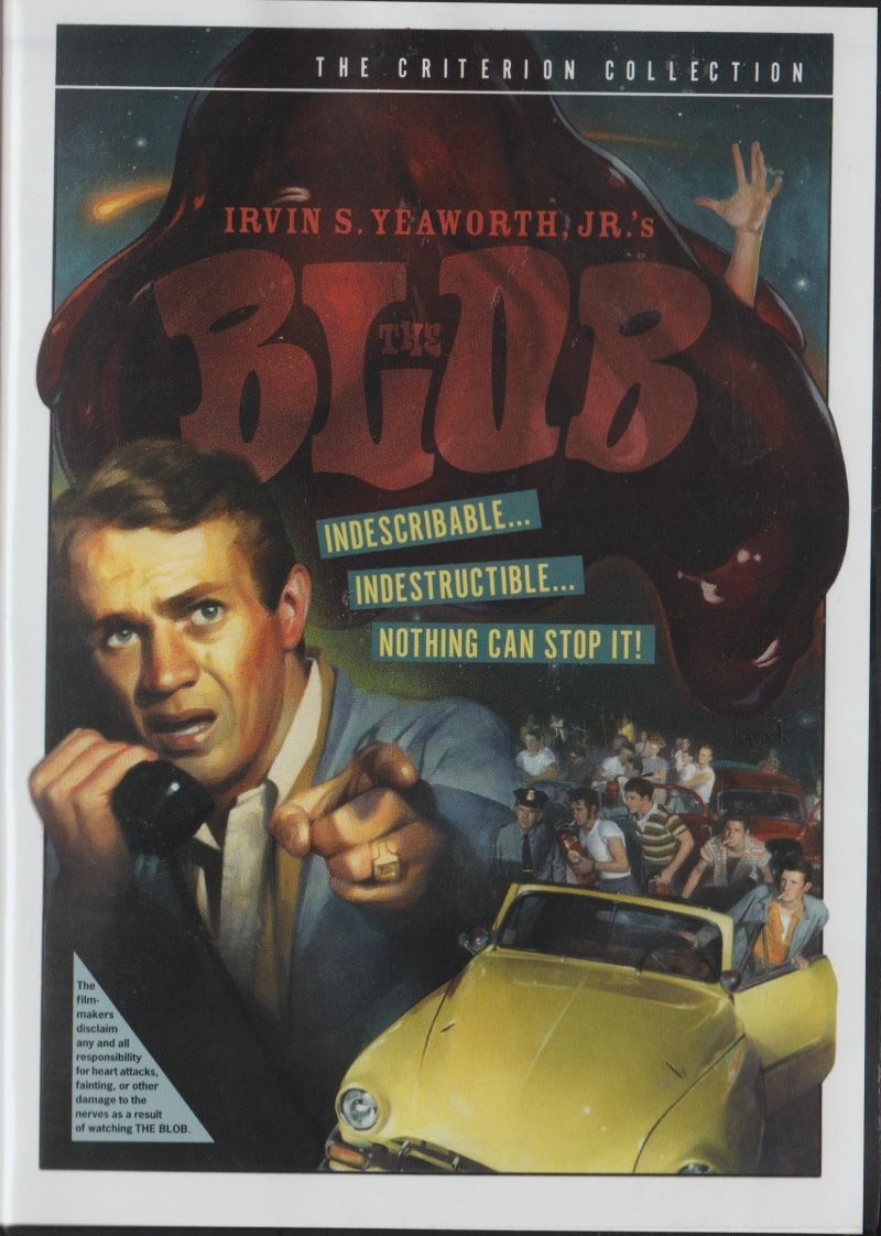 The Blob (1958) Criterion Collection Unrated Widescreen Edition Rare OOP