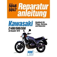 Kawasaki Z400/500/550 Baujahre Ab 1979 Reparaturanleitung Werkstatthandbuch
