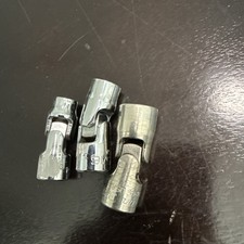 Snap-on 3 Piece 14 Drive 12 Point Sae Universal Socket Set