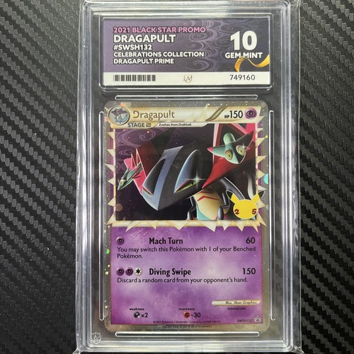 Dragapult graded ACE 10 for sale on eBay