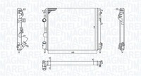 MotorküHler WasserküHler Magneti Marelli 350213192600 FüR Renault Clio Dacia KC0
