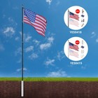 Flag Pole Sleeve for 30 Ft Flagpole Replacement Outdoor Garden Yard Porch Patio — photo 3