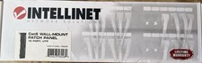 Intellinet Network Solutions Cat6 12-Port RJ-45 Wall-Mount Patch Panel 560269