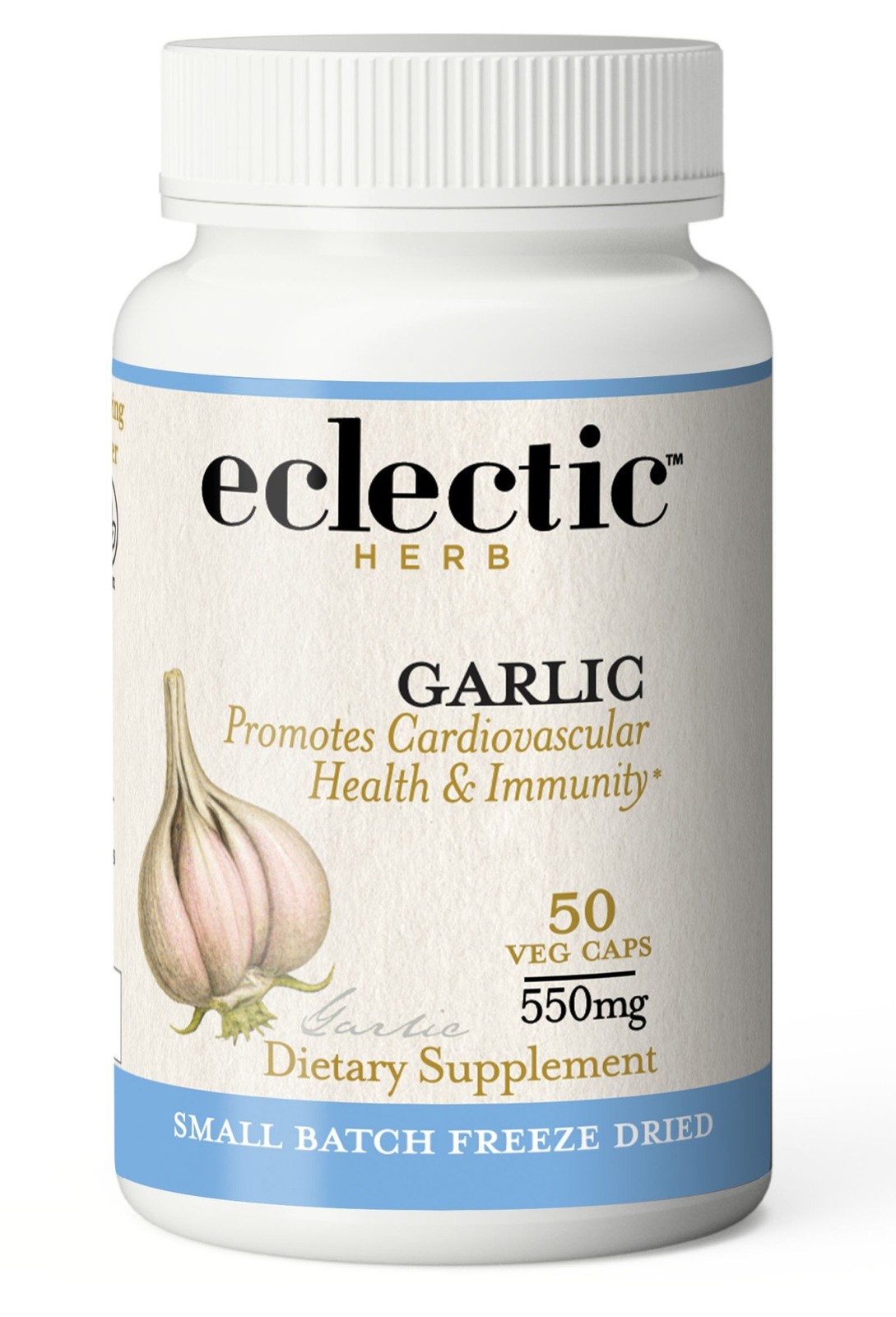 Eclectic Herb Garlic 550 мг Лиофилизированный с контролируемым запахом 50 VegCap 4090₽