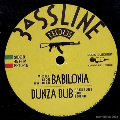 Mr Dill Lion Warriah / Pressure Dub Sound - I (Vinyl 10'' - 2012 - IT - Original)