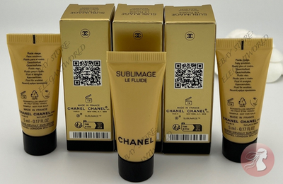 3 x Chanel Sublimage LE FLUIDE Emulsion 5ml / 0.17oz each | eBay