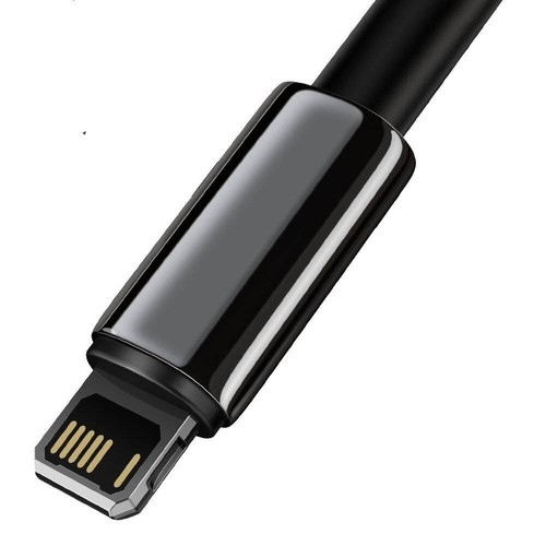 Baseus Tungsten Gold Fast Charging Data Cable USB to iPhone iPad 1Meter - Picture 7 of 7