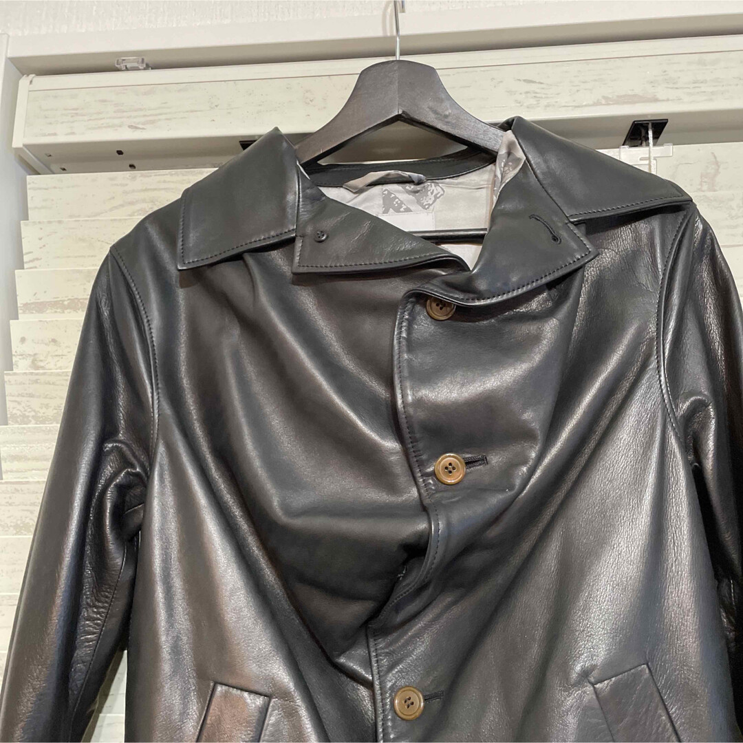 Vivienne Westwood Man Leather Jacket Mens Size 44 Preowned