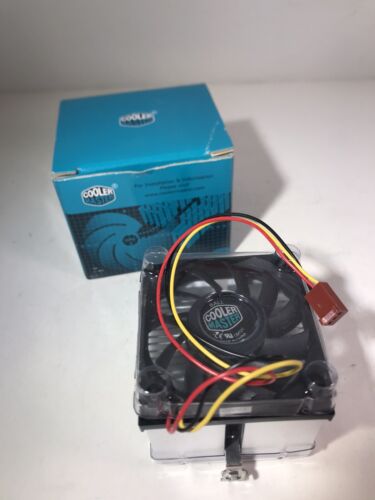Cooler Master PC CPU Cooler (DP5-6I11A) Heat sink cooling Fan AS IS