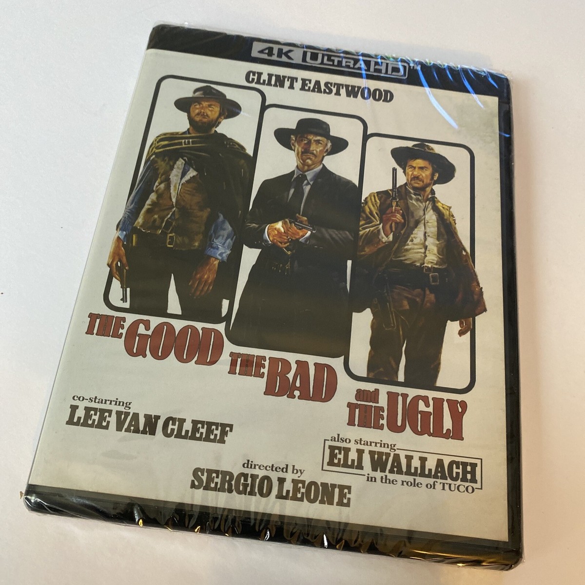 The Good, The Bad and the Ugly (4K UHD Blu-ray, 1966) for sale 