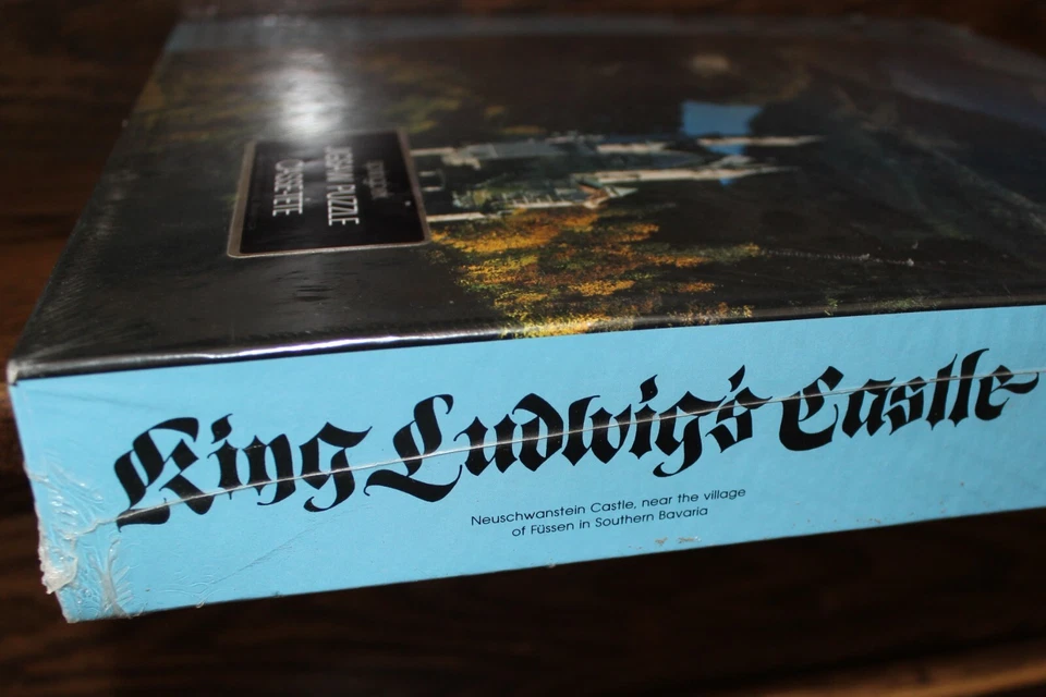 sealed 1985 Springbok King Ludwig's Castle 1500pcs puzzle Neuschwanstein PZL9001 - Image 4 of 4