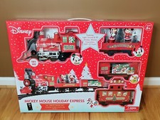 Disney Mickey Mouse Holiday Express Train Set Collectors Edition