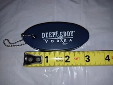 DEEP EDDY Austin TX Vodka New Promo Floating Key Holder Pool Beach Keychain
