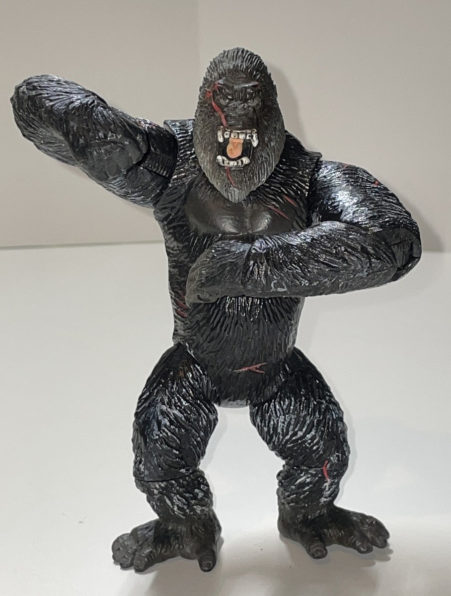 【超レア当時品】キングコング フィギュア　KINGKONG 2005 King Kong Power Punch Action Figure 2005 Playmates Skull