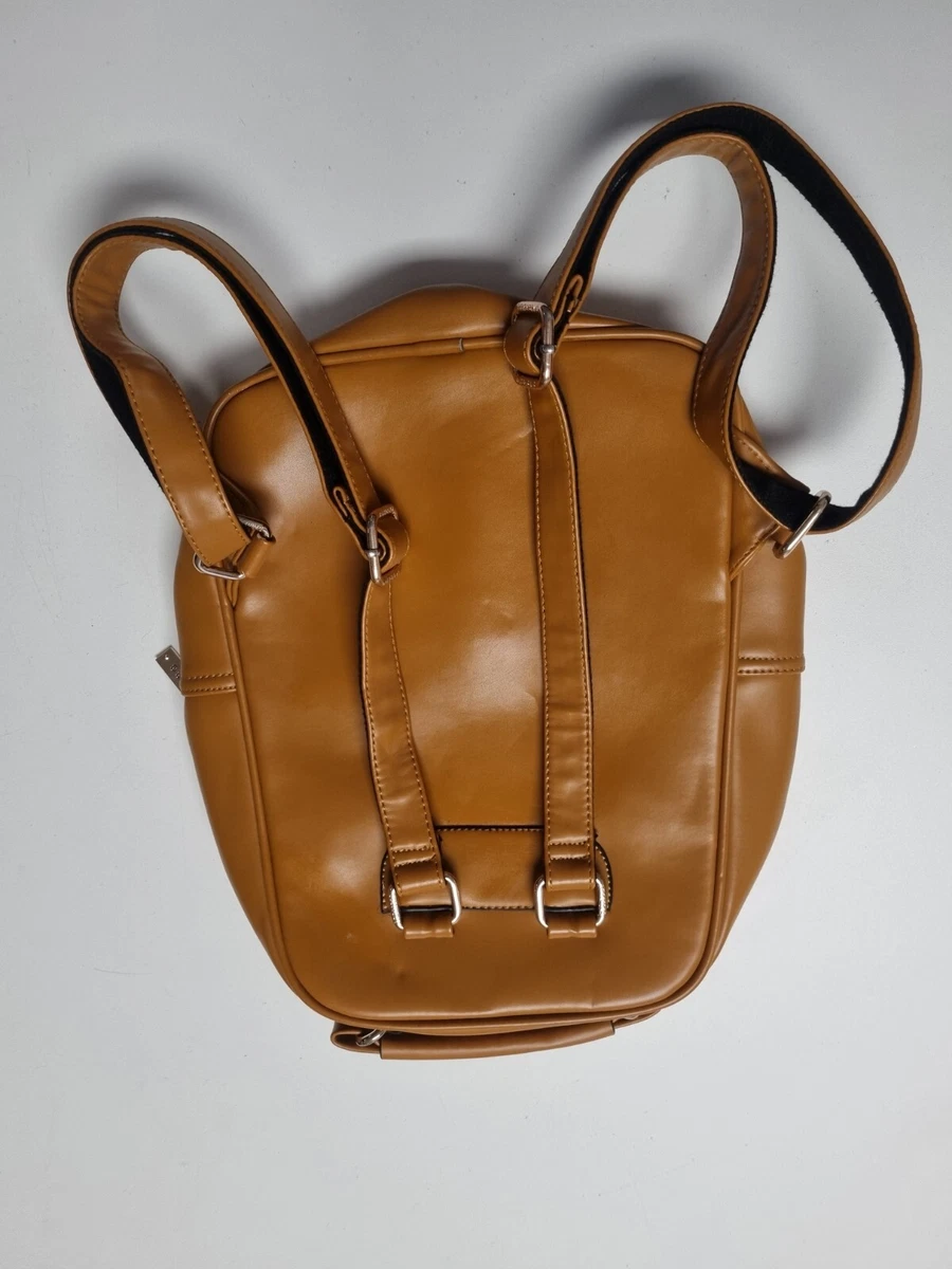 beibaobao unique tan brown backpack 10x12