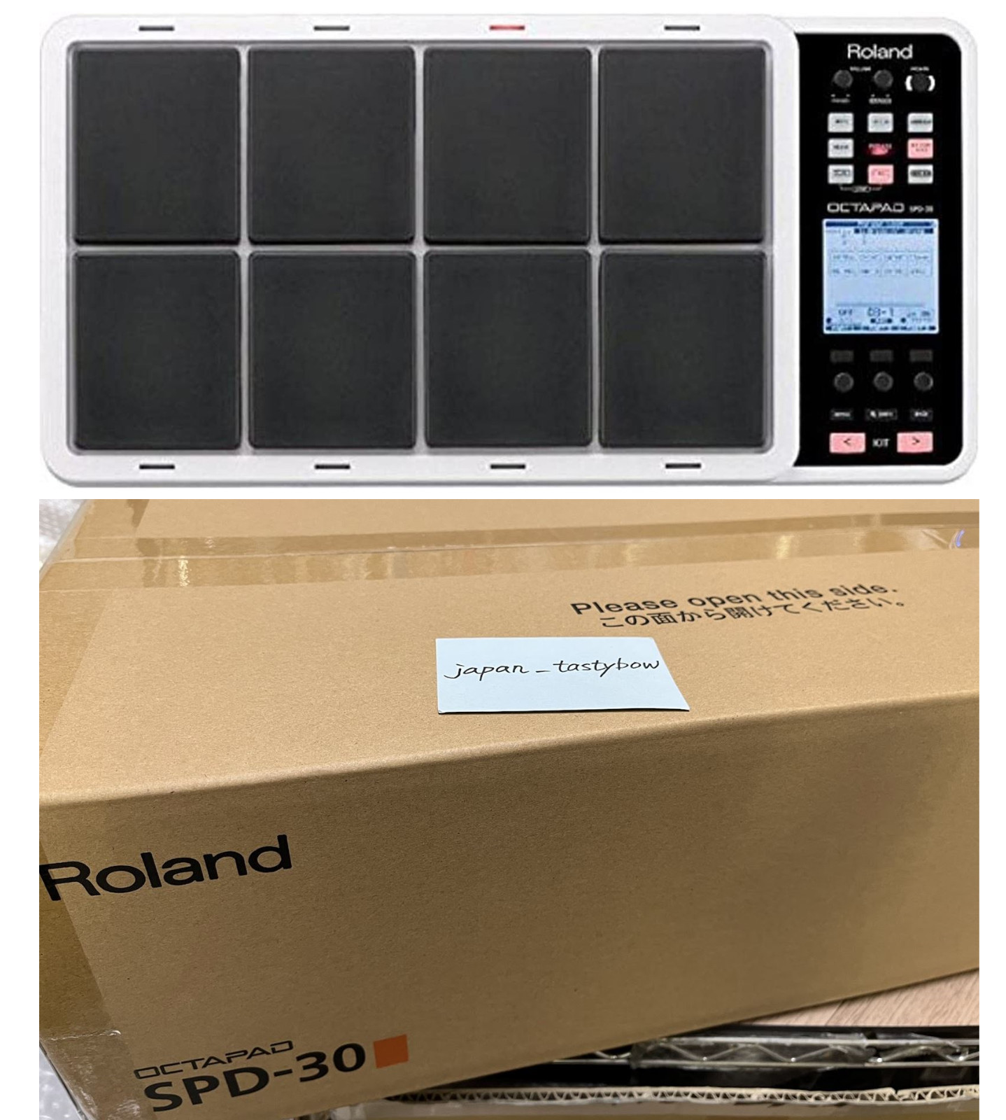 ROLAND OCTAPAD SPD-30 White Digital Percussion Pad Electronic Drum Brand New