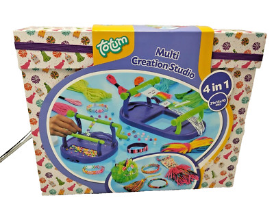 Totum Multi Creation Studio 4in1 weben, Perlenweben Neu 2.Wahl *