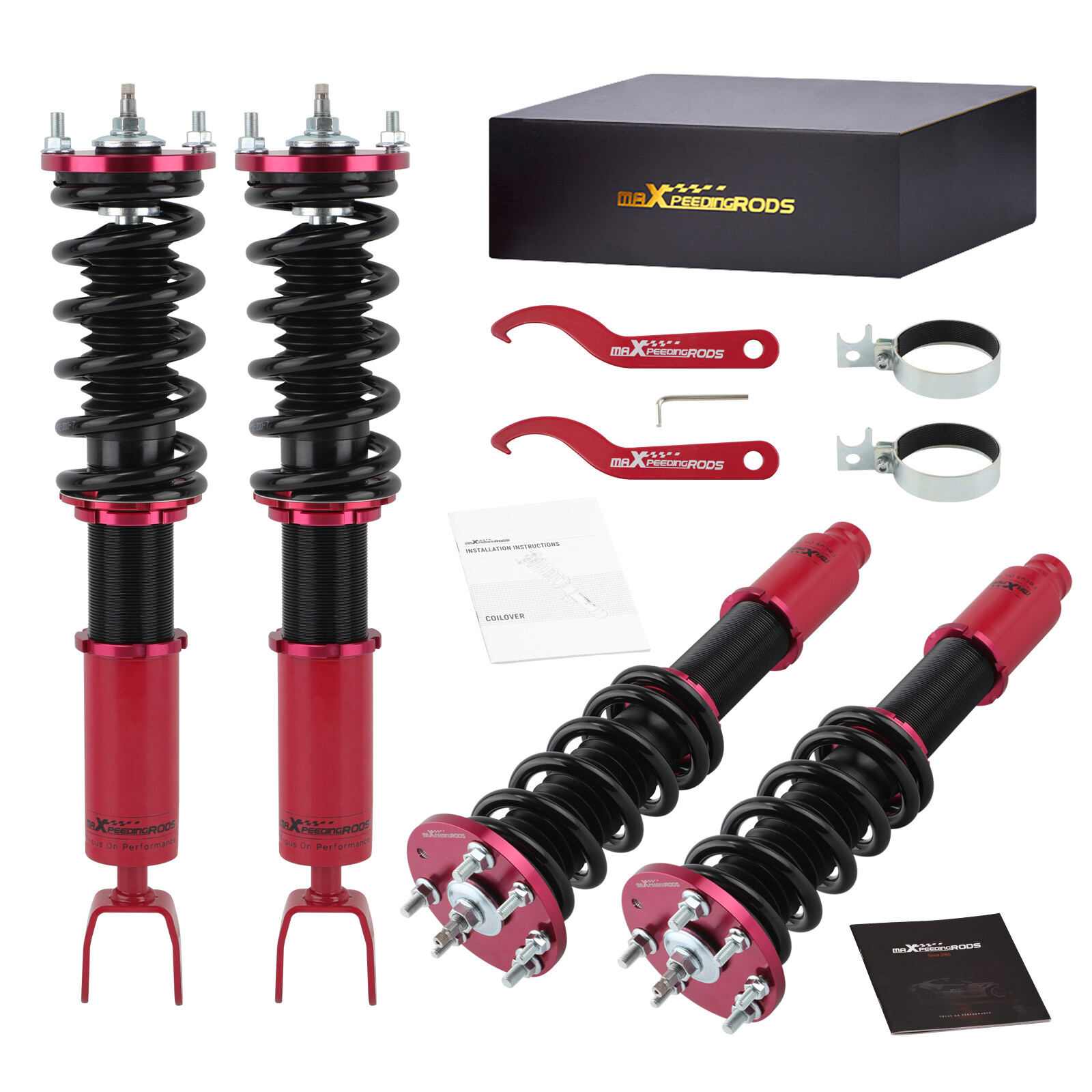 24 Way Adjustable Damper Coilovers Kit for Honda Accord MK8 2008-2012 CS CW CU