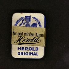 NADELDOSE "Herold Original", 200 Nadeln  -starkton- -loud tone-  Needle-tin D205