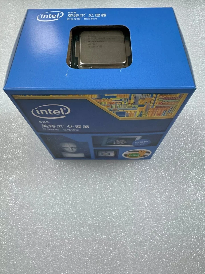 New in box Intel Core i7-4790K quad-core LGA1150 4.00GHz CPU processor i7 4790K - Image 3 of 4