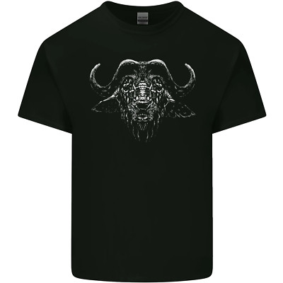 A Buffalo Herren Baumwolle T-Shirt Tee Oberteil