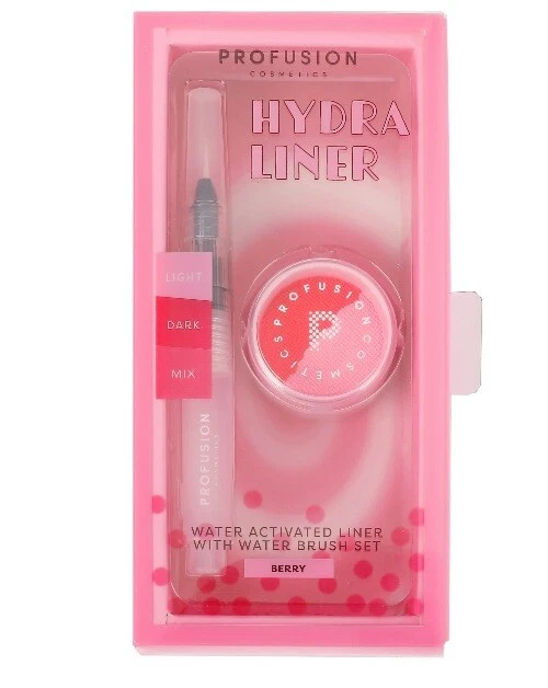 Juego de 2 delineadores Profusion Cosmetics Hydra - agua de baya y taro activada con cepillo Foto 3 de 4