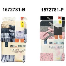 1572781 Jean and Bleecker JANE  BLEECKER Women's 3 Pack Sleep Short,