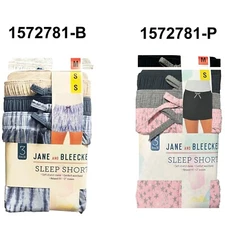 1572781 Jean and Bleecker JANE & BLEECKER Women's 3 Pack Sleep Short,