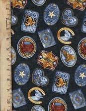 Wild Wild West 5348 99 Studio e  Fabrics 100 Cotton FABRIC priced by the Yard