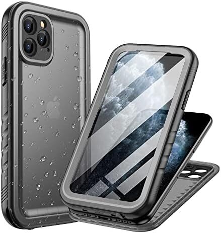 Waterproof Case for iPhone 11 Pro Max, Underwater Shockproof Full-body Rugged Bu