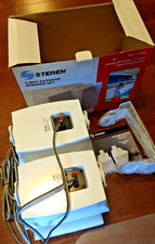 STEREN SPK-1100BL 2-way speakers 30 WATT rms, indoor / outdoor white  Brackets