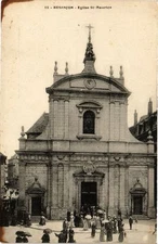 Old postcard Besancon - Church of St-Maurice (182902)