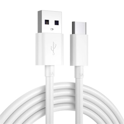 5-Pack USB-C to USB-A Cable Fast Charge Type C Charging Cord Rapid Sync Charger