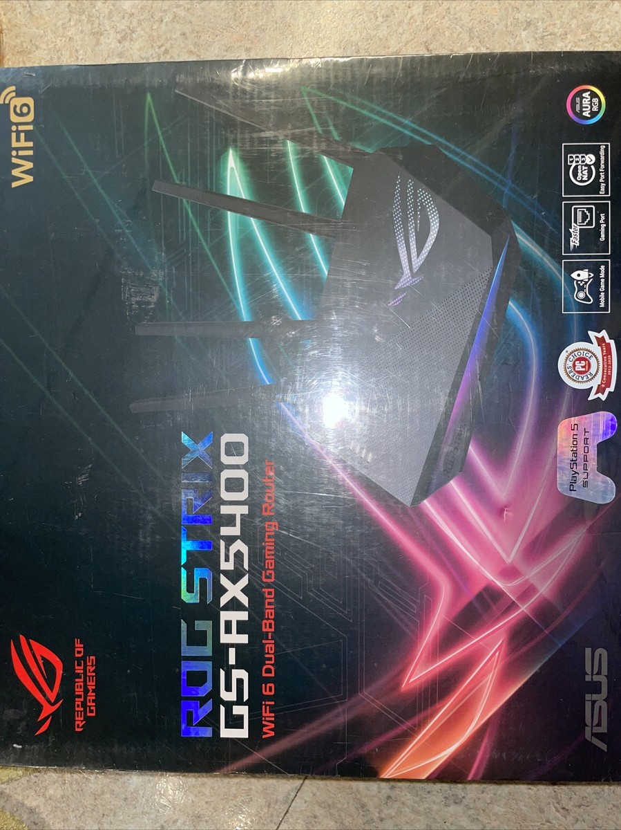 ASUS RT-AX82U AX5400 Dual-Band WiFi 6 Gaming Router for sale