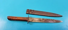 WWI Model 1917 Austrian Hungarian M.A.  Vogel & Noot Trench Knife + Sheath TR165