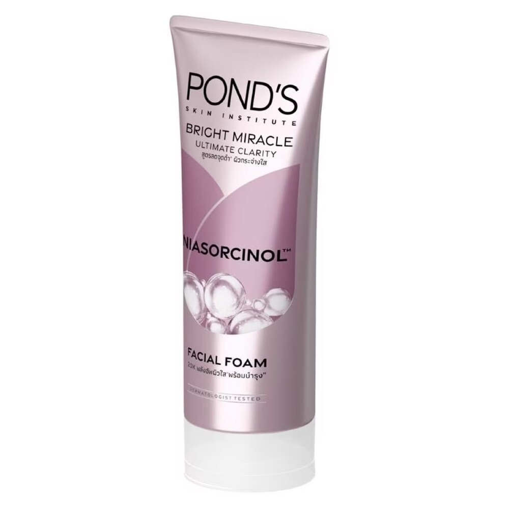 90g Face Wash Pond's White Miracle Foam Whitening Bright Facial