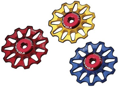 Token Pyro TK1711 Schaltwerksrollen Shimano kompatibel 11 Zähne diverse Farben