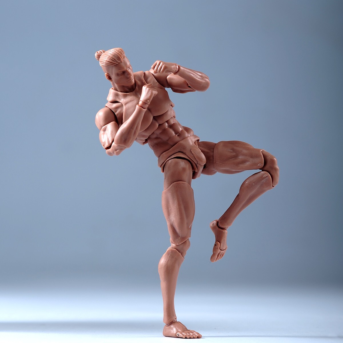 1:12 Male Super Action Dark Skin Muscle Figure Body Model Toys | eBay
