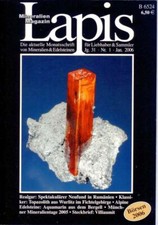 Mineralien Lapis Heft 01 Jan 2006 Fichtelgebirge Aquamarin Topas Beryll Realgar
